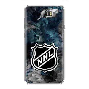 Чохли з прінтом Спортивна тематика для Huawei Y5II (NHL хокей)