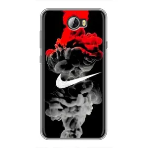 Силіконовый Чохол на Huawei Y5II з картинкою НАЙК (Nike дим)