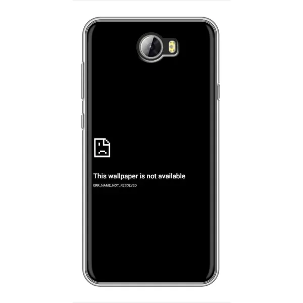Чехол с рисунком «Ошибка» для Huawei Y5II Чехол с рисунком «Ошибка» для Huawei Y5II