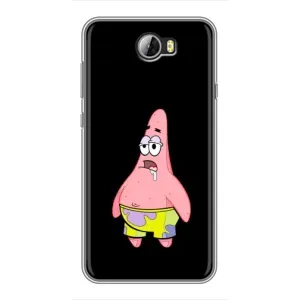 Чехлы с Патриком на Huawei Y5II (Патрик завис)