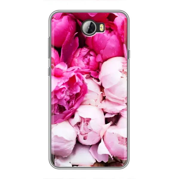 Чехол с рисунком «Пионы» для Huawei Y5II Чехол с рисунком «Пионы» для Huawei Y5II