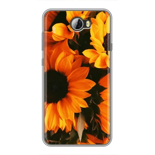 Чехол с рисунком «подсолнухи» для Huawei Y5II Чехол с рисунком «подсолнухи» для Huawei Y5II