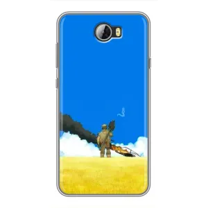 Чехлы на военную тематику для Huawei Y5II (Попадание)