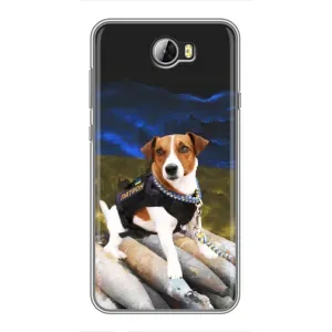 Чехол с принтом Собаки Патрон для Huawei Y5II (Пёс Патрон)
