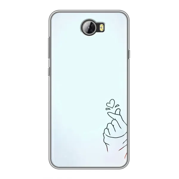 Чехол с рисунком «Сердце на голубом» для Huawei Y5II Чехол с рисунком «Сердце на голубом» для Huawei Y5II