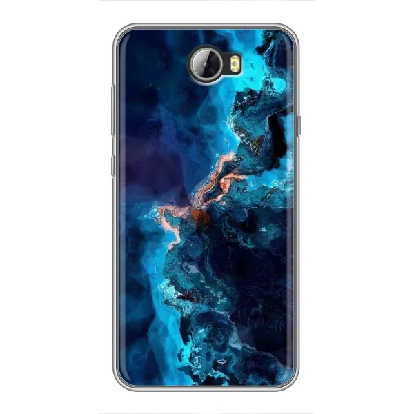 Чехол с рисунком «Синий мрамор» для Huawei Y5II Чехол с рисунком «Синий мрамор» для Huawei Y5II