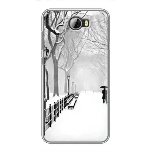 Чехлы на Новый Год Huawei Y5II (Снегом замело)