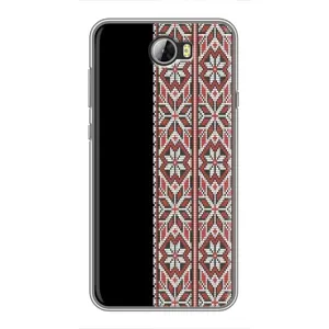 Силиконовый Чехол на Huawei Y5II с картинкой Вышиванки (Стильная вишиванка)