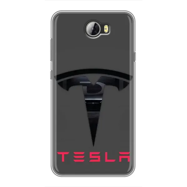 Чехол с рисунком «Logo TESLA» для Huawei Y5II Чехол с рисунком «Logo TESLA» для Huawei Y5II