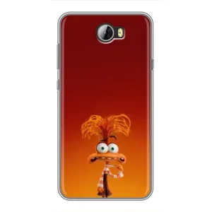 Чехол Головоломка для Huawei Y5II - (AlphaPrint) (Тревожность)