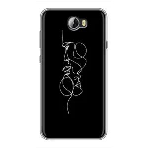 Силіконові Чохли Коханій людині для Huawei Y5II (Закохана пара)