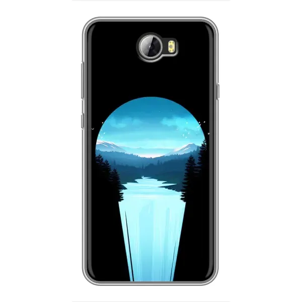 Чехол с рисунком «Синий Водопад» для Huawei Y5II Чехол с рисунком «Синий Водопад» для Huawei Y5II
