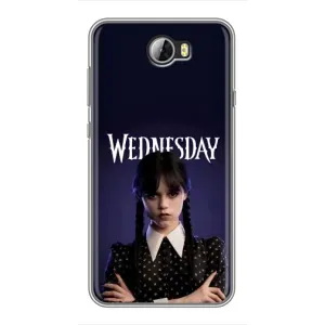 Чехлы с принтом Уэнсдей на Huawei Y5II (Wednesdey)