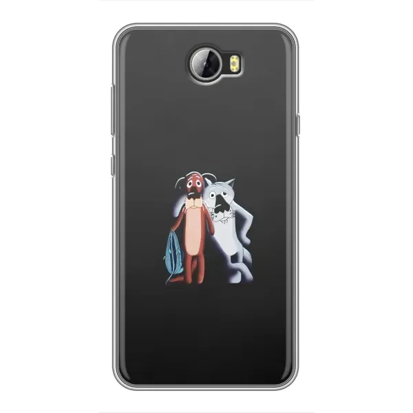 Чехол с рисунком «Шо, опять» для Huawei Y5II