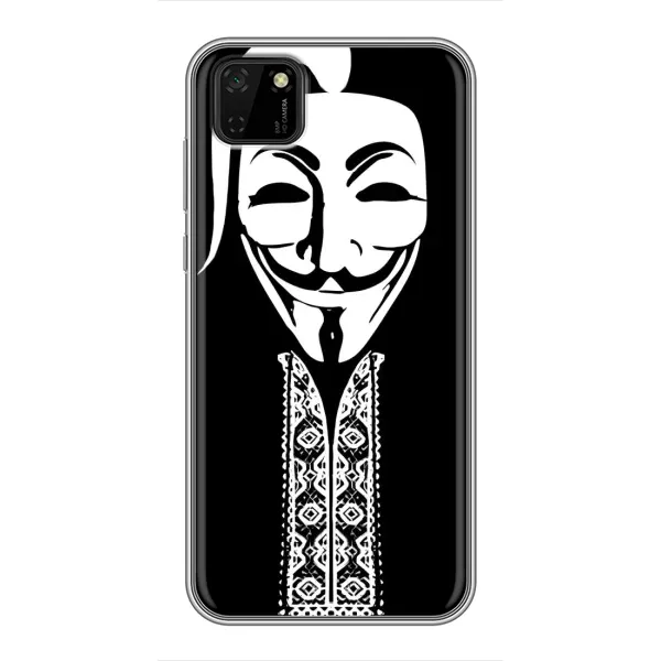 Чохол з малюнком «Анонімус» для Huawei Y5p Чохол з малюнком «Анонімус» для Huawei Y5p