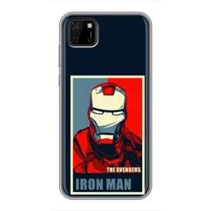 Чехол Супергерой Железный человек на Huawei Y5p (Art Iron man)