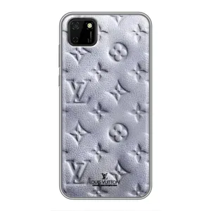 Текстурный Чехол Louis Vuitton для Хуавей У5р (Белый ЛВ)