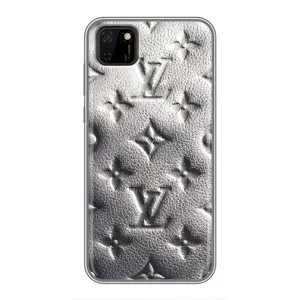 Текстурный Чехол Louis Vuitton для Хуавей У5р (Бежевый ЛВ)