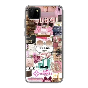Чохол (Dior, Prada, YSL, Chanel) для Huawei Y5p (Брендb)
