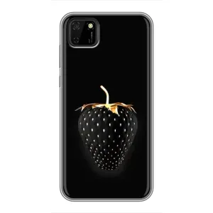 Чохол з зображенням смачної їжі для Huawei Y5p (Чорна полуниця)