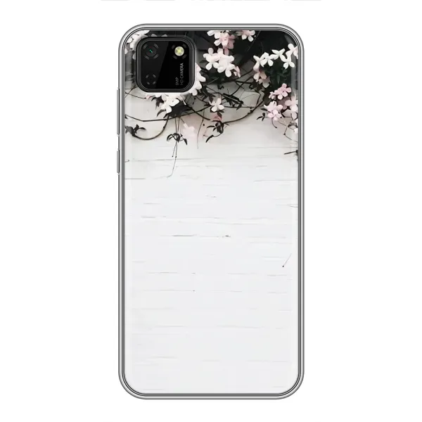 Чехол с рисунком «Цветы на стене» для Huawei Y5p Чехол с рисунком «Цветы на стене» для Huawei Y5p