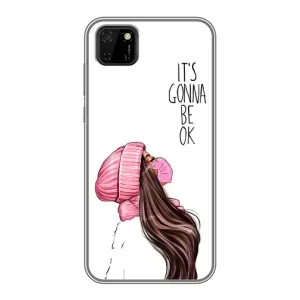 Чохол Стильні дівчата на Huawei Y5p (Дівчина в масці)
