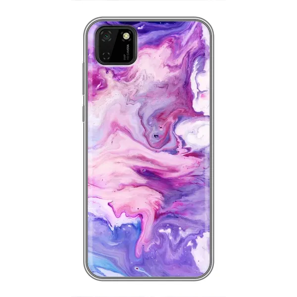 Чехол с рисунком «Фиолетовый мрамор» для Huawei Y5p Чехол с рисунком «Фиолетовый мрамор» для Huawei Y5p