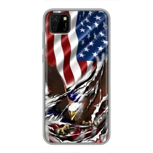 Чехол Флаг USA для Huawei Y5p (Флаг USA)