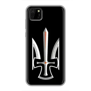 Чехол Укр Символика для Huawei Y5p (Герб Свобода или Смерть)