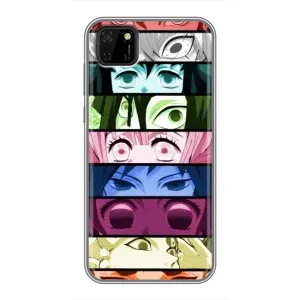 Силиконовые чехлы с глазами Anime для Хуавей У5р (Глаза Хашира)