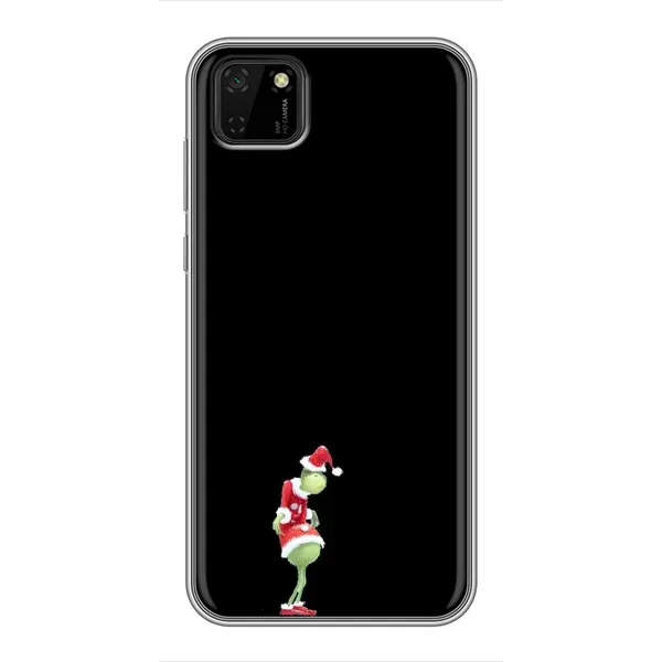 Чехол с рисунком «Гринч на чорном» для Huawei Y5p Чехол с рисунком «Гринч на чорном» для Huawei Y5p