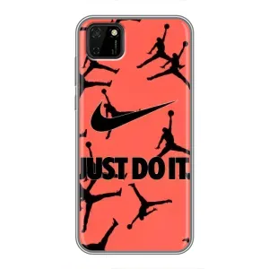 Силиконовый Чехол Nike Air Jordan на Хуавей У5р (Just Do It)