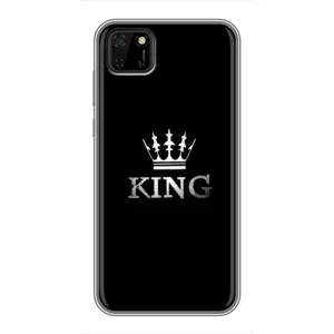 Чохол (Корона на чорному фоні) для Хуавей У5р (KING)