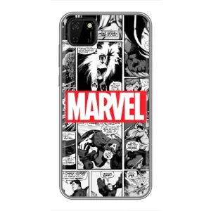 Силиконовый Чехол для Huawei Y5p (Комикс Марвел)
