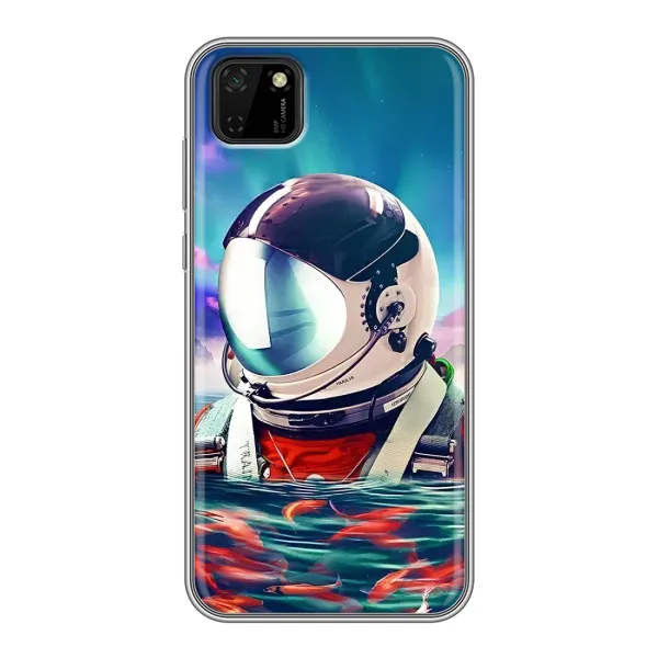Чехол с рисунком «Космонавт в воде» для Huawei Y5p Чехол с рисунком «Космонавт в воде» для Huawei Y5p