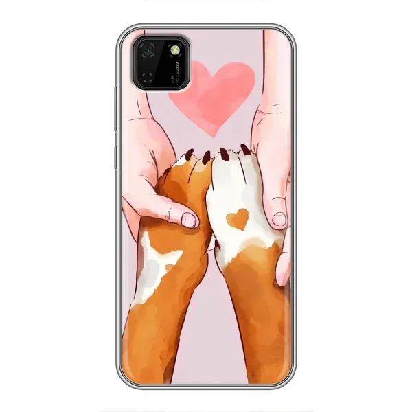 Чехол с рисунком «Любовь к собакам» для Huawei Y5p Чехол с рисунком «Любовь к собакам» для Huawei Y5p