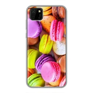 Чохол з зображенням смачної їжі для Huawei Y5p (Макаруни)