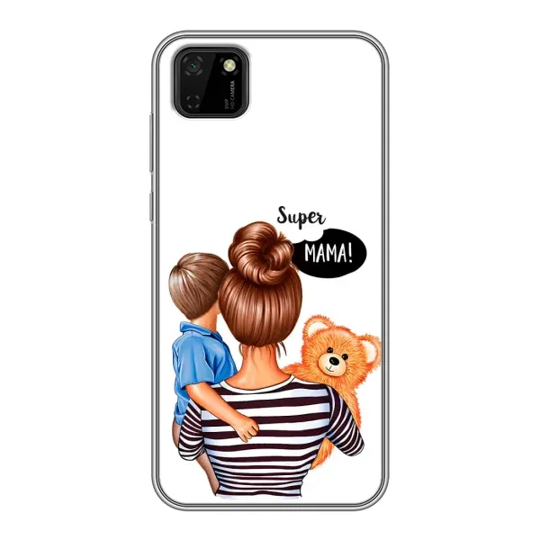 Чехол с рисунком «Мама и сын» для Huawei Y5p Чехол с рисунком «Мама и сын» для Huawei Y5p