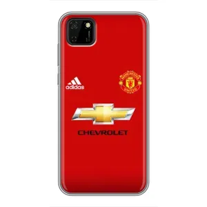 Силиконовые Чехлы принт Футбол на Huawei Y5p (Man United)