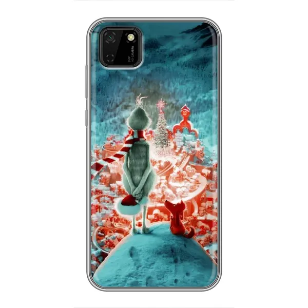 Чехол с рисунком «Новогодний Гринч» для Huawei Y5p Чехол с рисунком «Новогодний Гринч» для Huawei Y5p