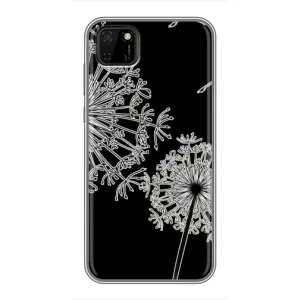 Силиконовый Чехол с одуванчиками на Huawei Y5p (Одуванчики)