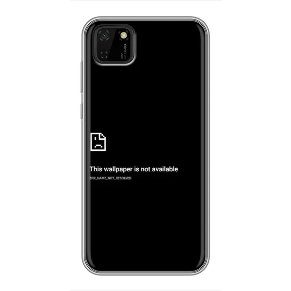 Чохол з малюнком «Помилка» для Huawei Y5p Чохол з малюнком «Помилка» для Huawei Y5p