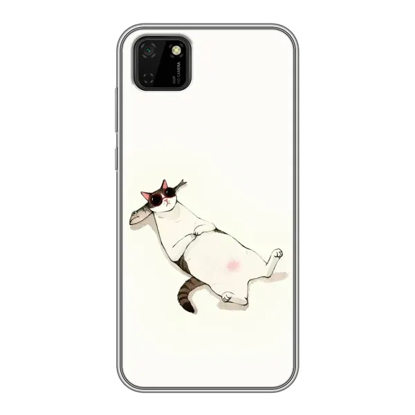 Чехол с рисунком «Отдых» для Huawei Y5p Чехол с рисунком «Отдых» для Huawei Y5p