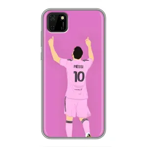 Чехлы Лео Месси в Майами на Huawei Y5p (Празднование Месси)