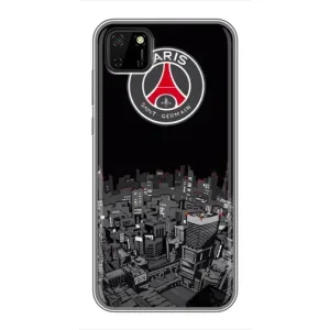 Силиконовые Чехлы принт Футбол на Huawei Y5p (PSG)