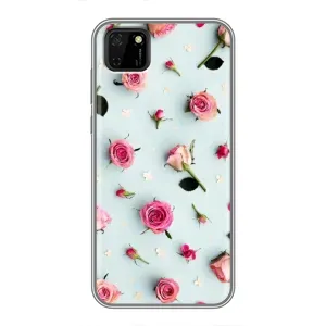Чехлы с принтом Розочки для Huawei Y5p (Разные цветы)
