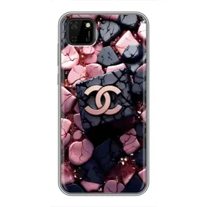 Чохол (Dior, Prada, YSL, Chanel) для Huawei Y5p (Шанель)