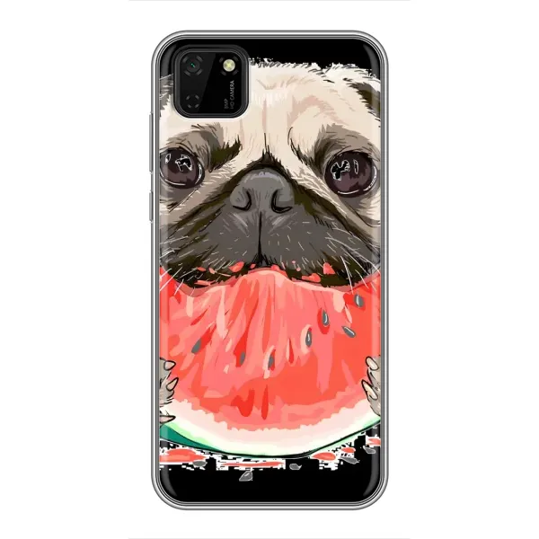 Чехол с рисунком «Смешной Мопс» для Huawei Y5p Чехол с рисунком «Смешной Мопс» для Huawei Y5p
