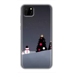 Чохли на Новий Рік Huawei Y5p (Сніговички)