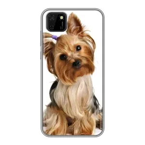 Чехол (ТПУ) Милые собачки для Huawei Y5p (Собака Терьер)